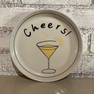 Cheers beer plate for food and more